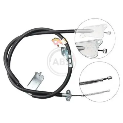 Edición Limitada Cable de accionamiento, freno de estacionamiento A.B.S. K19877